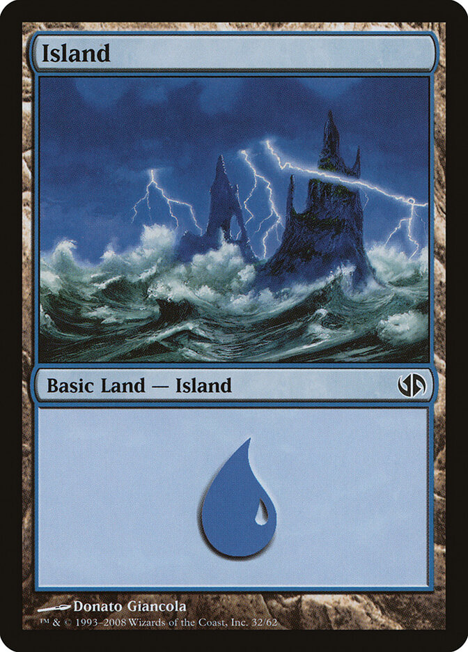 Island — Duel Decks: Jace vs. Chandra 32/64
