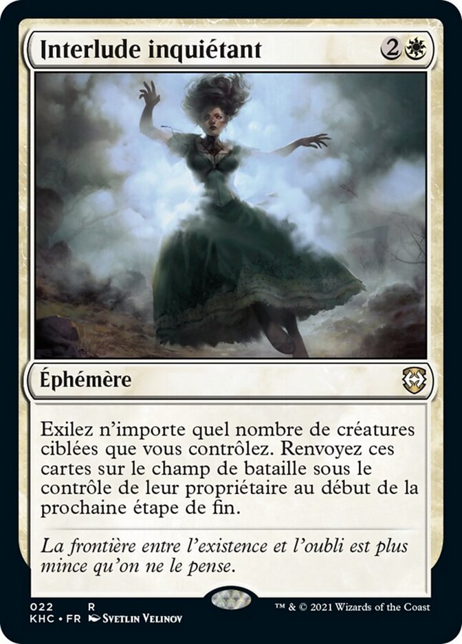 Interlude inquiétant — Kaldheim Commander 22/119