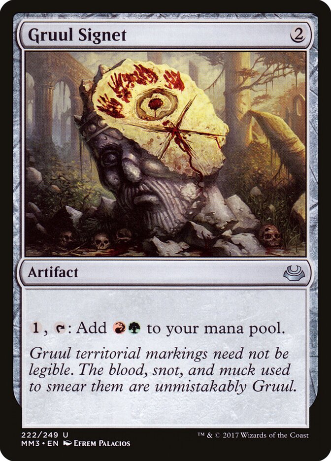 Gruul Signet — Modern Masters 2017 222/249