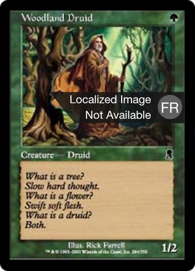 Druide des sylves — Odyssey 284/350