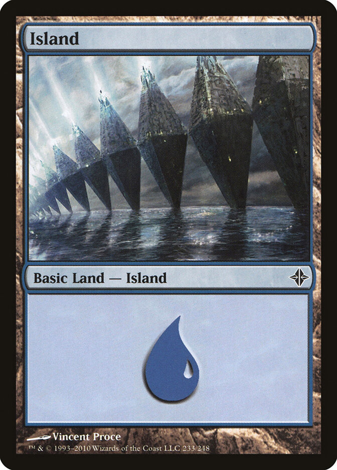 Island — Rise of the Eldrazi 233/248