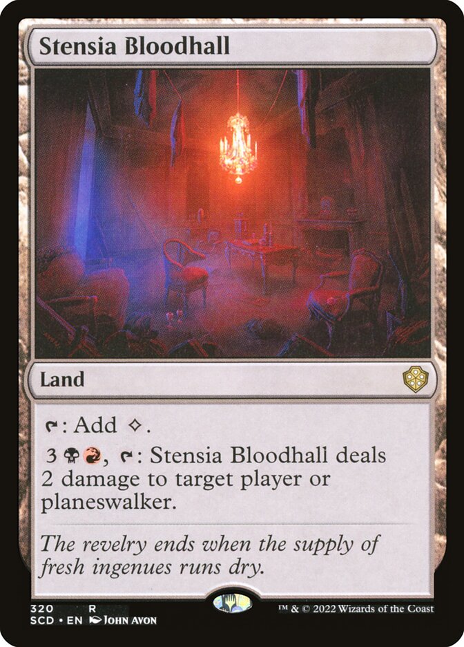 Stensia Bloodhall — Starter Commander Decks 320/352