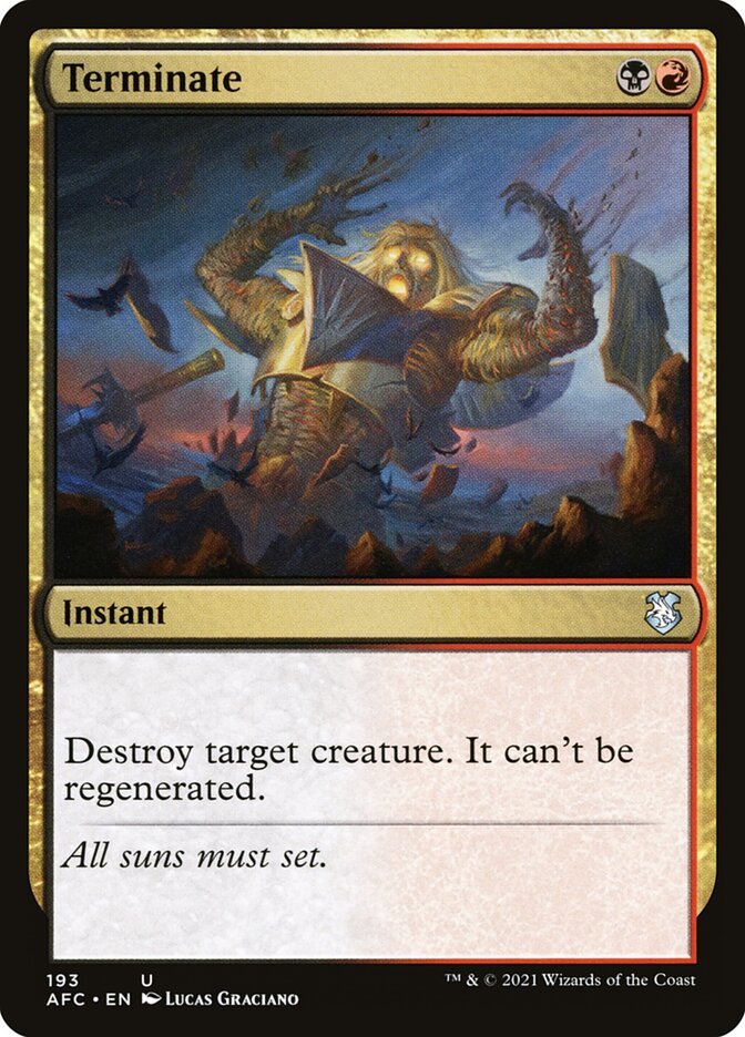 Terminaison — Forgotten Realms Commander 193/331