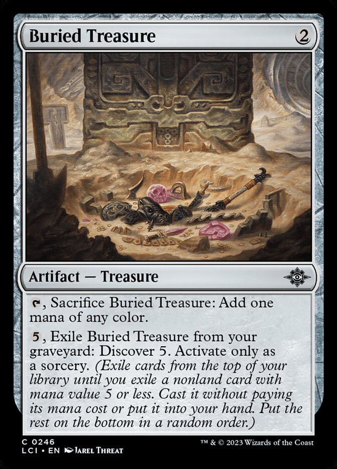 Buried Treasure — The Lost Caverns of Ixalan 246/416