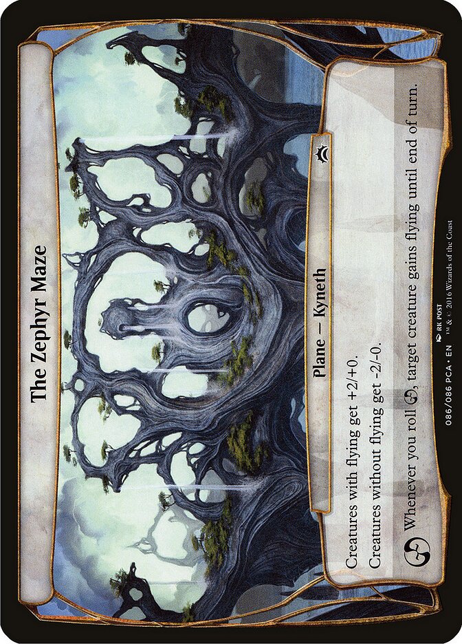 The Zephyr Maze — Planechase Anthology Planes 86/86