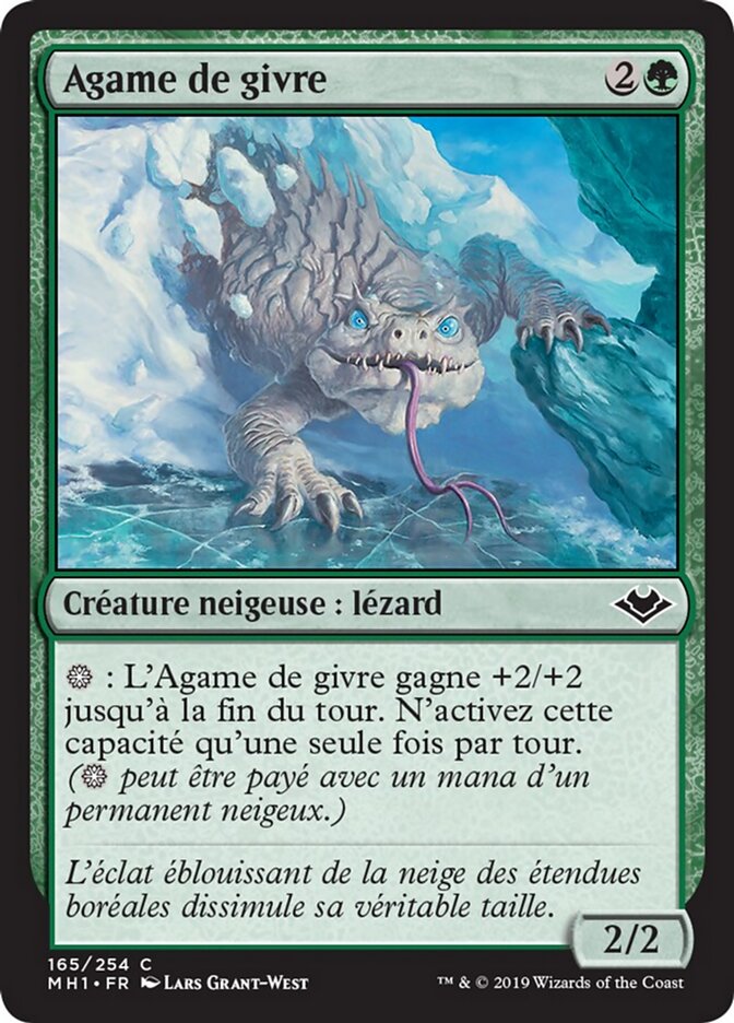Agame de givre — Modern Horizons 165/255