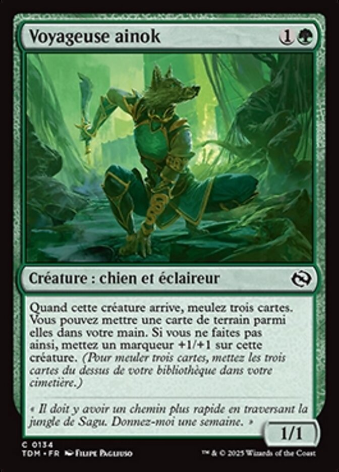 Voyageuse ainok — Tarkir: Dragonstorm 134/427