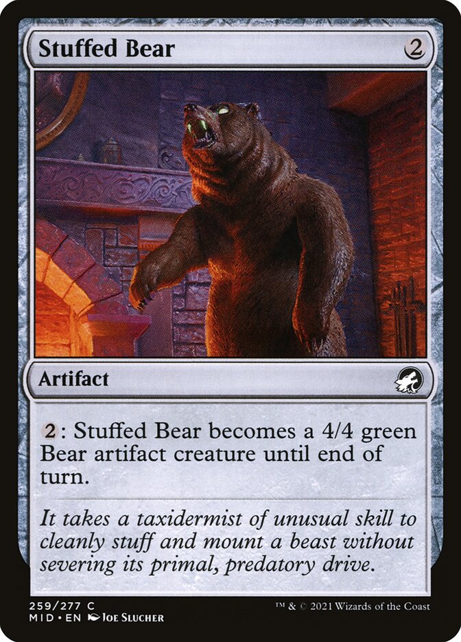 Stuffed Bear — Innistrad: Midnight Hunt 259/398