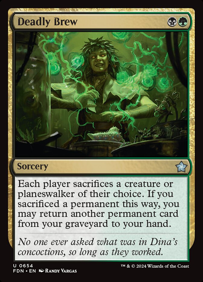 Deadly Brew — Foundations 654/771