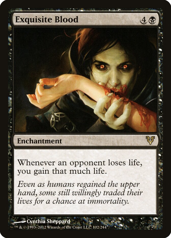 Exquisite Blood — Avacyn Restored 102/244