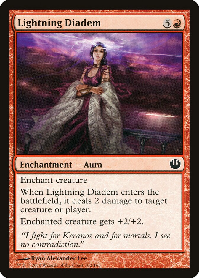 Lightning Diadem — Journey into Nyx 102/165