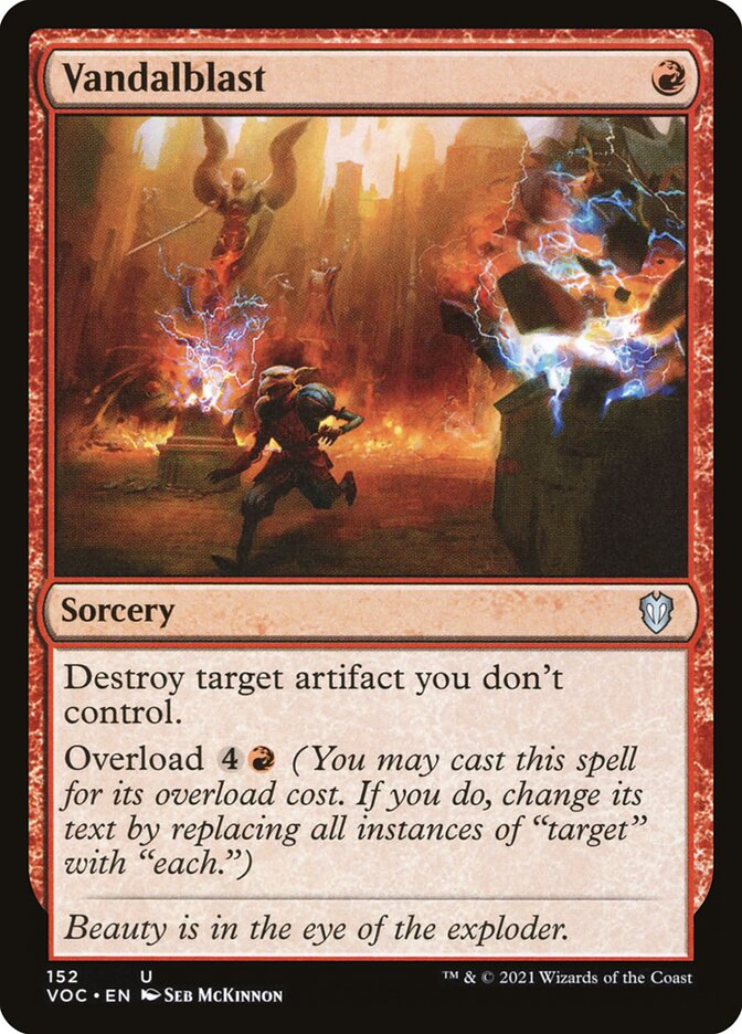Vandalblast — Crimson Vow Commander 152/188