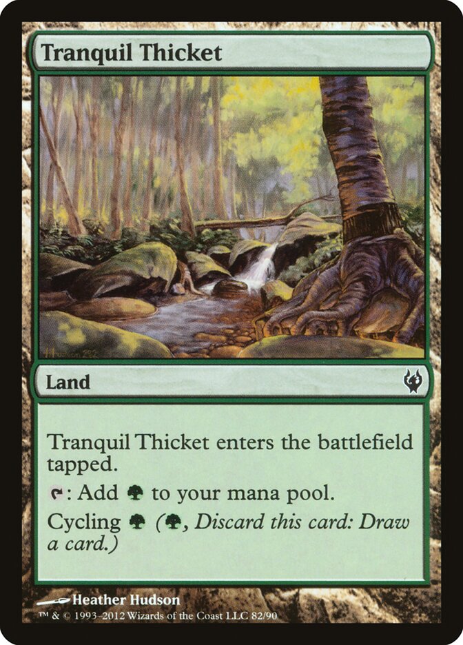Tranquil Thicket — Duel Decks: Izzet vs. Golgari 82/90
