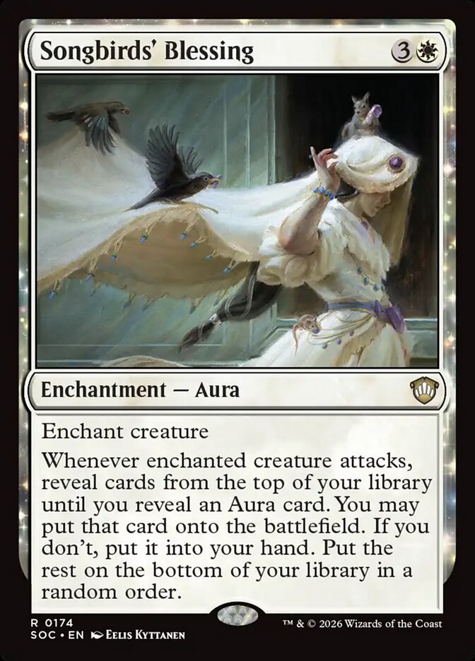 Songbirds' Blessing — Secrets of Strixhaven Commander 174/426