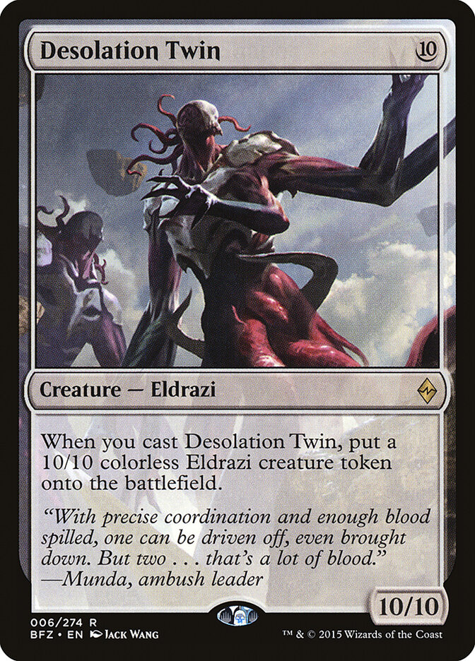 Desolation Twin — Battle for Zendikar 6/299