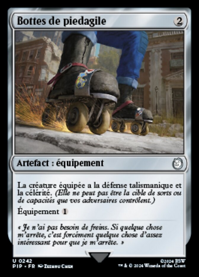 Bottes de piedagile — Fallout 242/1068