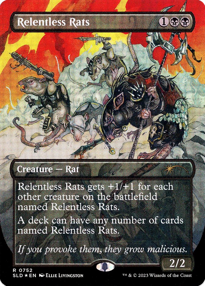 Relentless Rats — Secret Lair Drop 752/2754