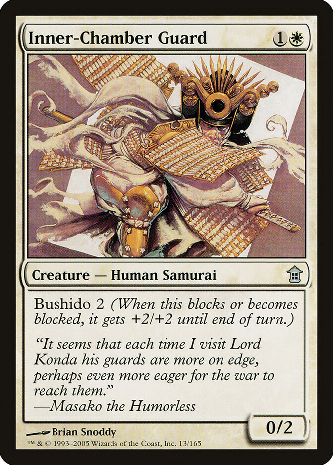 Inner-Chamber Guard — Saviors of Kamigawa 13/165