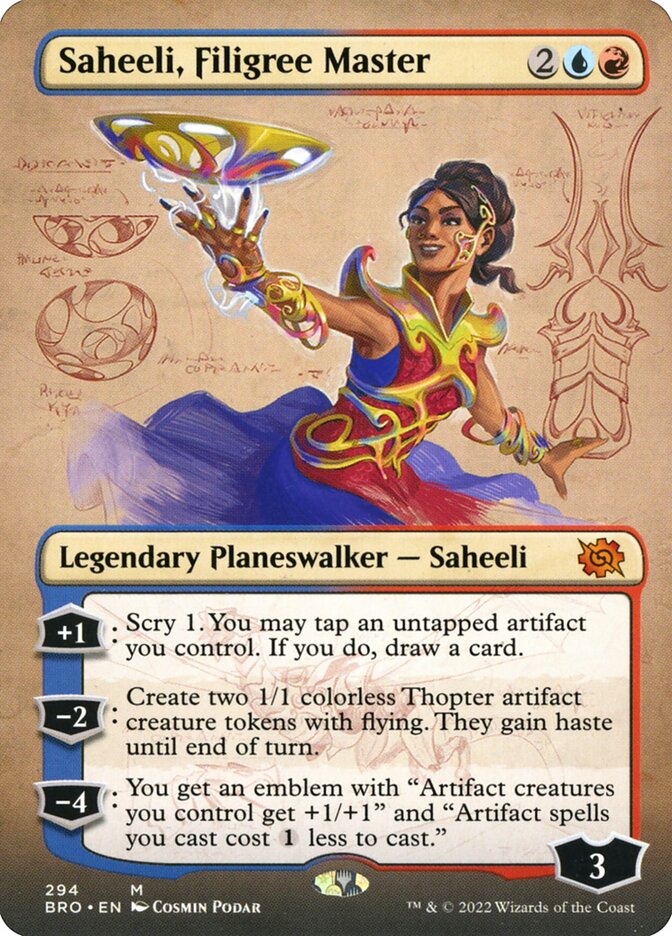 Saheeli, Filigree Master — The Brothers' War 294/399