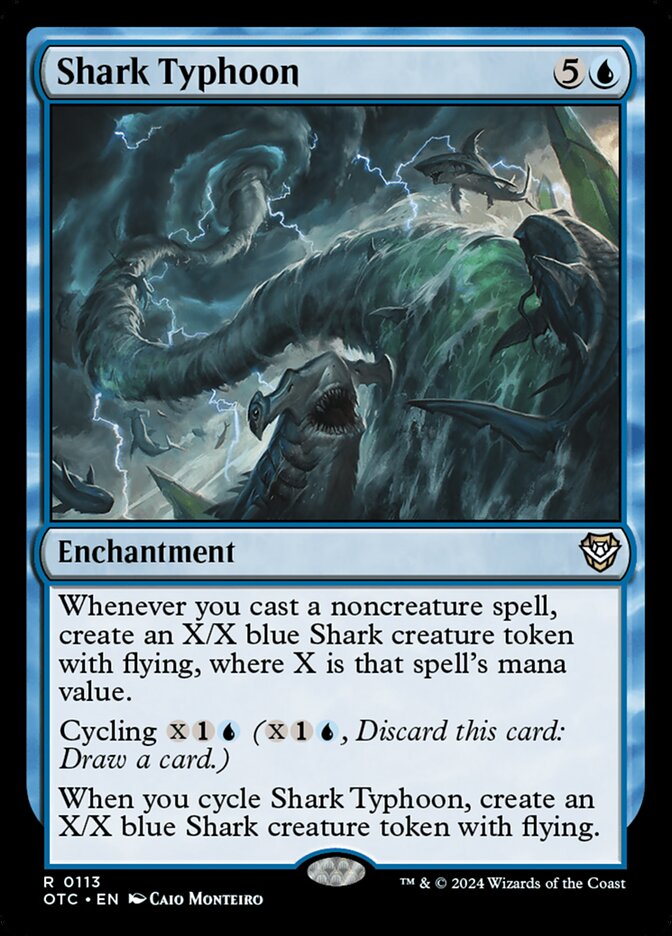 Shark Typhoon — Outlaws of Thunder Junction Commander 113/342