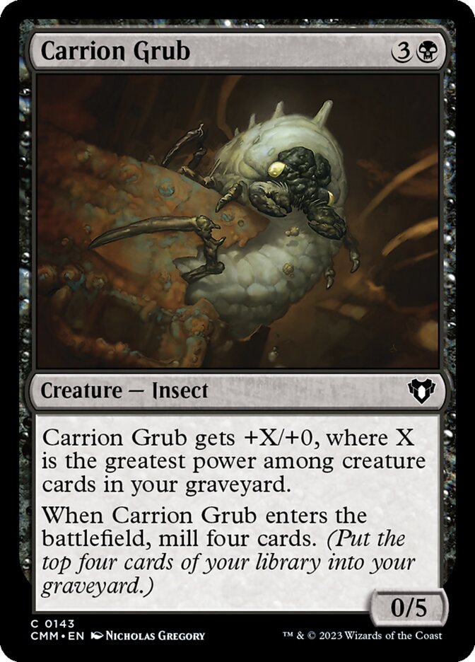 Carrion Grub — Commander Masters 143/1067