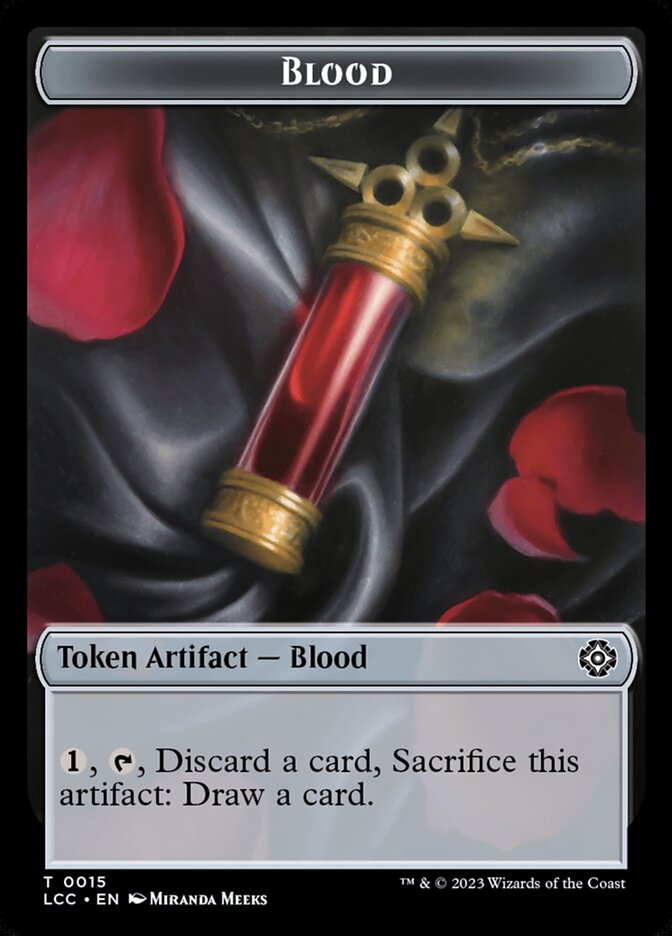 Blood — The Lost Caverns of Ixalan Commander Tokens 15/18