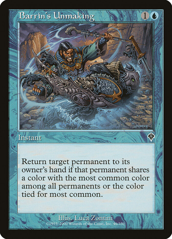 Barrin's Unmaking — Invasion 46/354