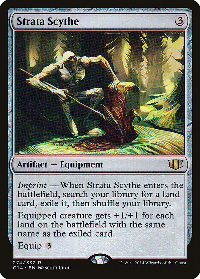 Strata Scythe — Commander 2014 274/337