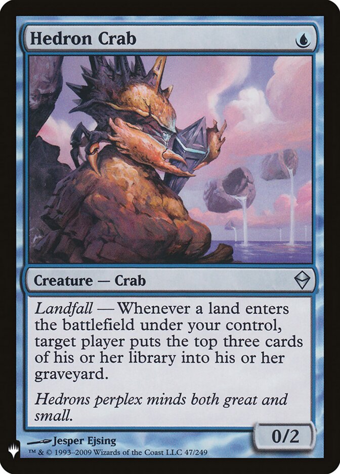Hedron Crab — The List ZEN-47/5581