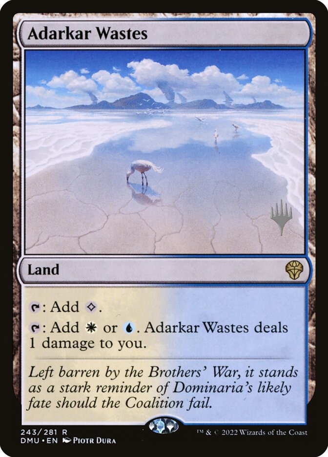 Adarkar Wastes — Dominaria United Promos 243p/161