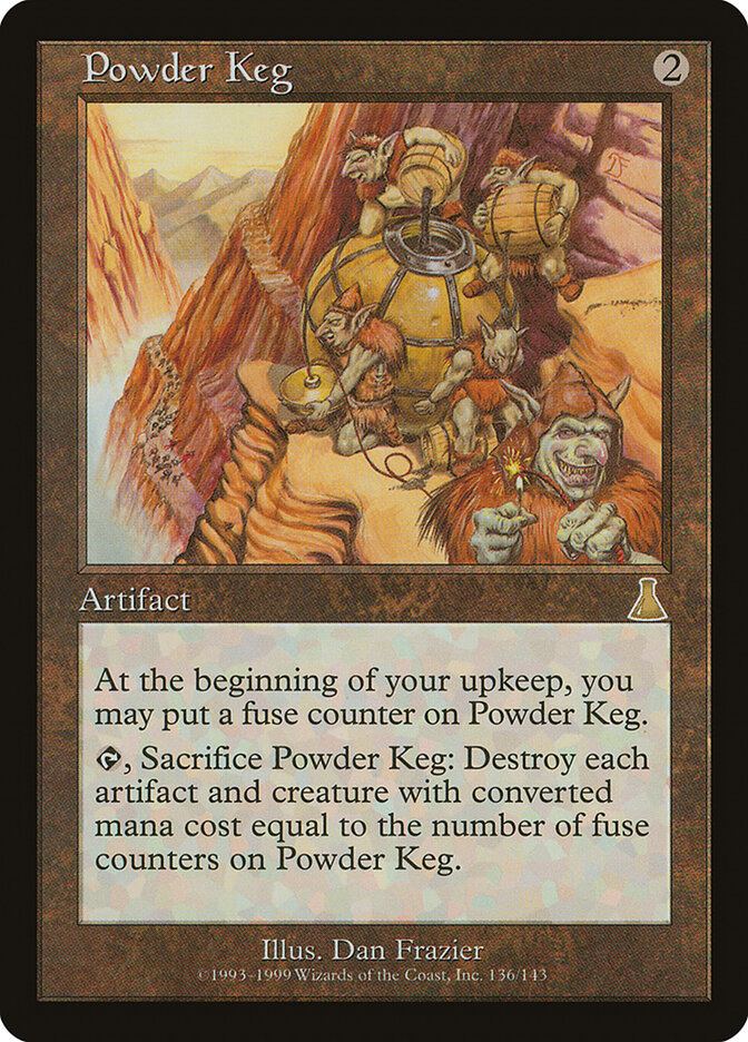 Tonnelet de Poudre — Urza's Destiny 136/143