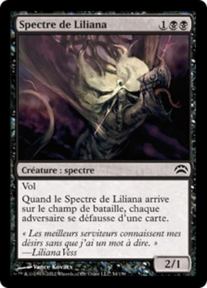 Spectre de Liliana — Planechase 2012 34/156