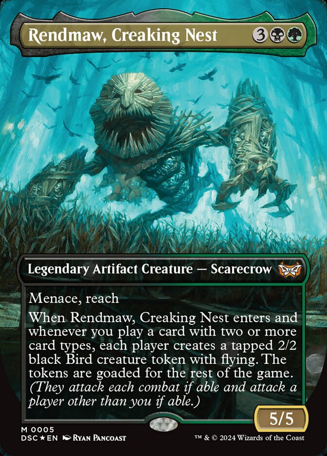 Rendmaw, Creaking Nest — Duskmourn: House of Horror Commander 5/373
