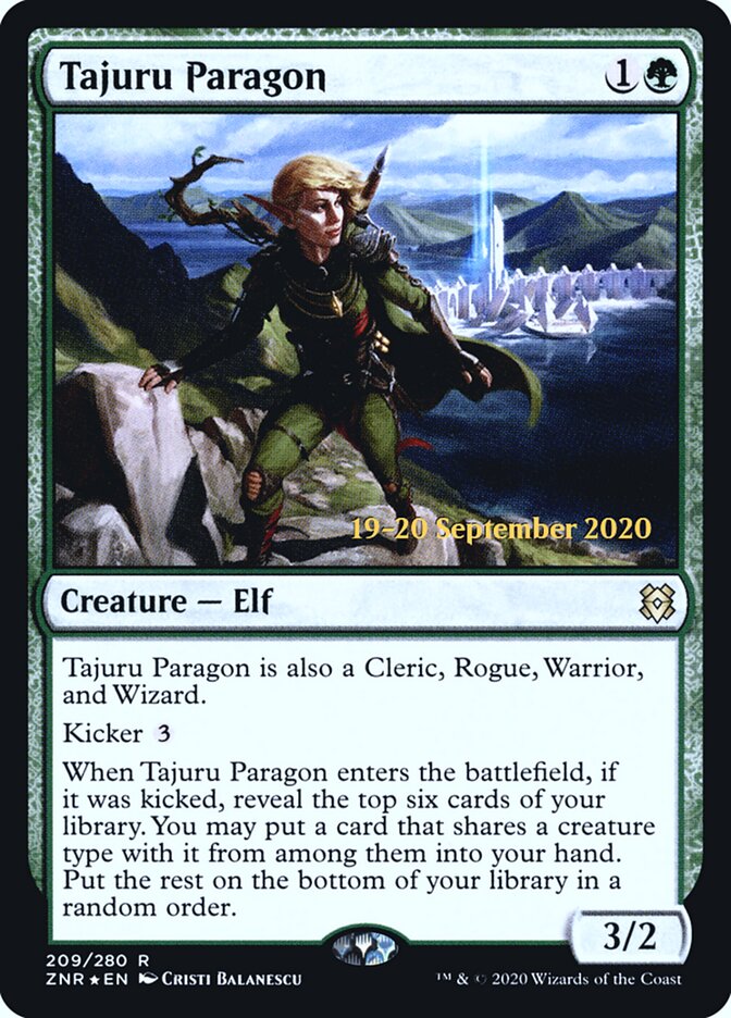 Tajuru Paragon — Zendikar Rising Promos 209s/153
