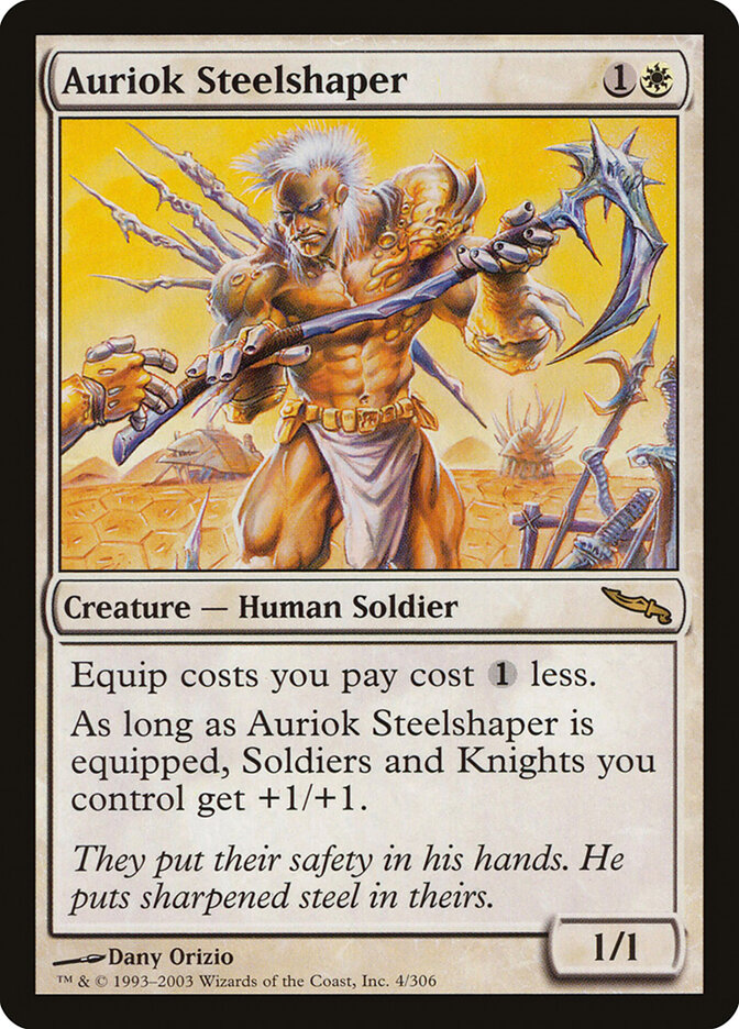 Auriok Steelshaper — Mirrodin 4/306