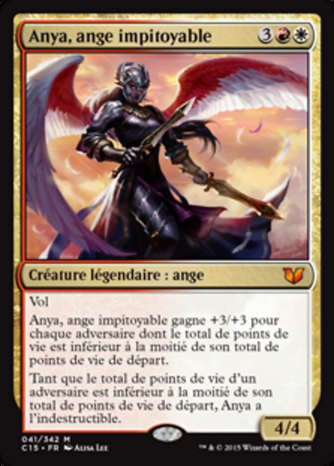 Anya, ange impitoyable — Commander 2015 41/342