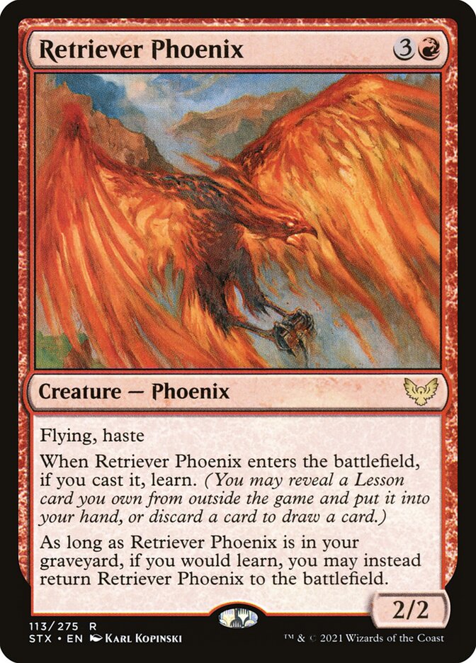 Retriever Phoenix — Strixhaven: School of Mages 113/393