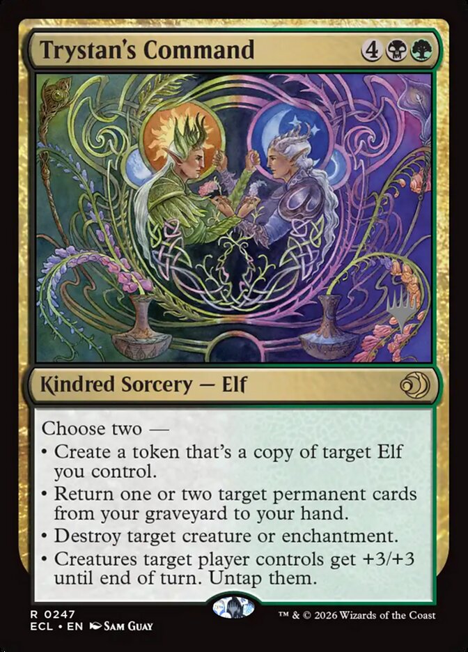 Trystan's Command — Lorwyn Eclipsed Promos 247p/80