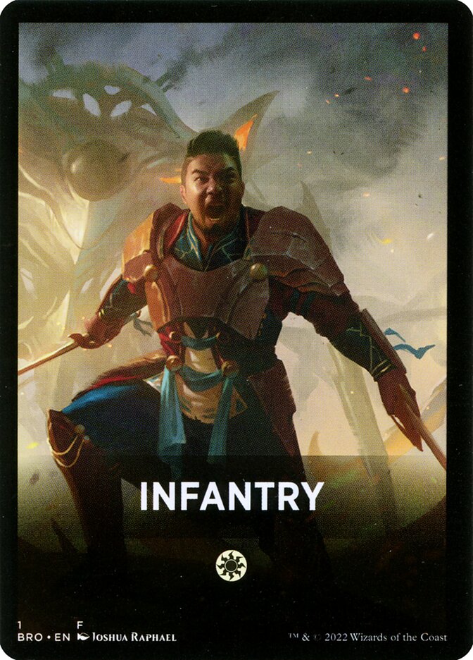 Infantry — The Brothers' War Jumpstart Front Cards 1/5