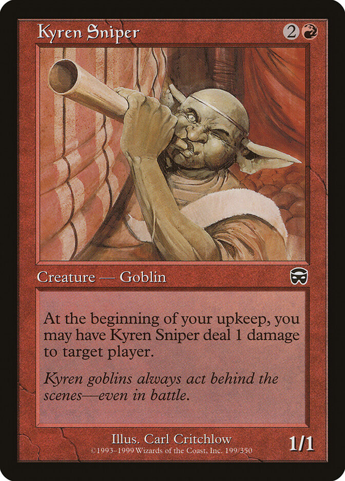 Kyren Sniper — Mercadian Masques 199/350