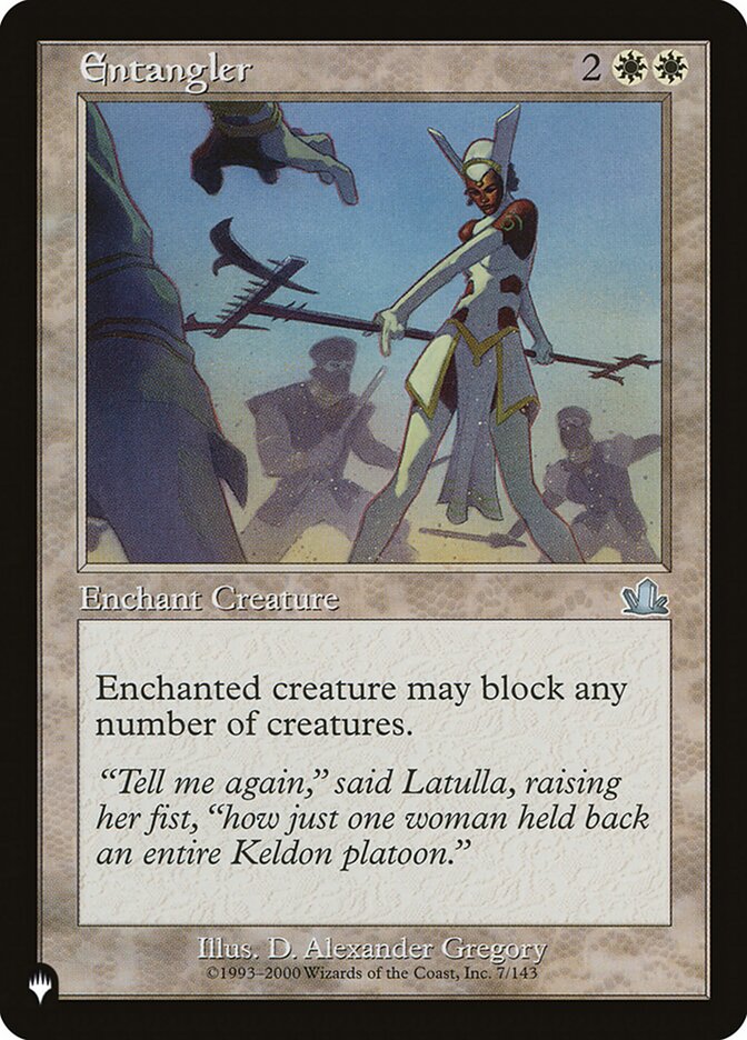 Entangler — The List PCY-7/5581