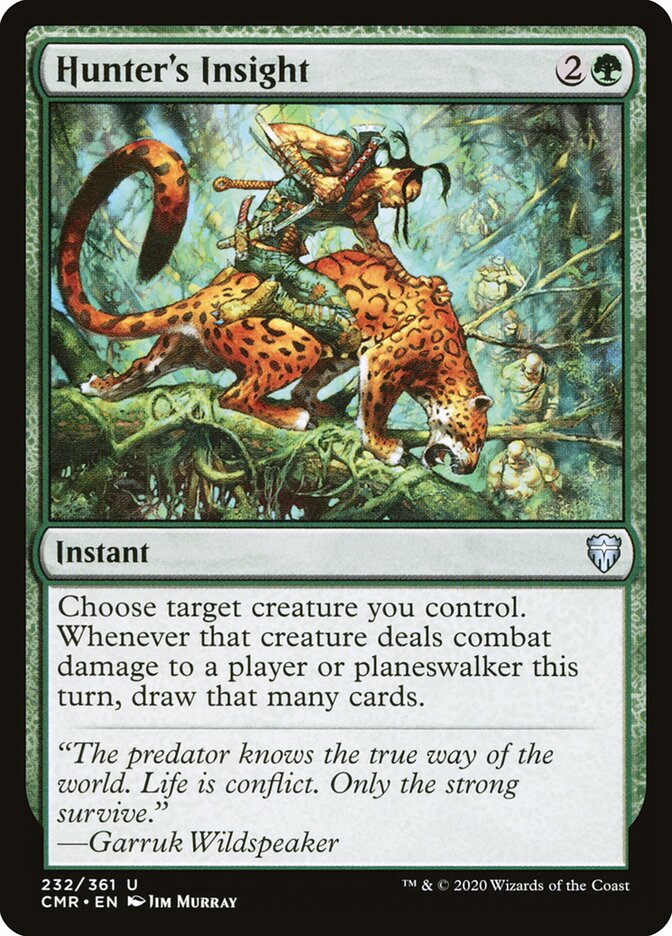 Hunter's Insight — Commander Legends 232/718