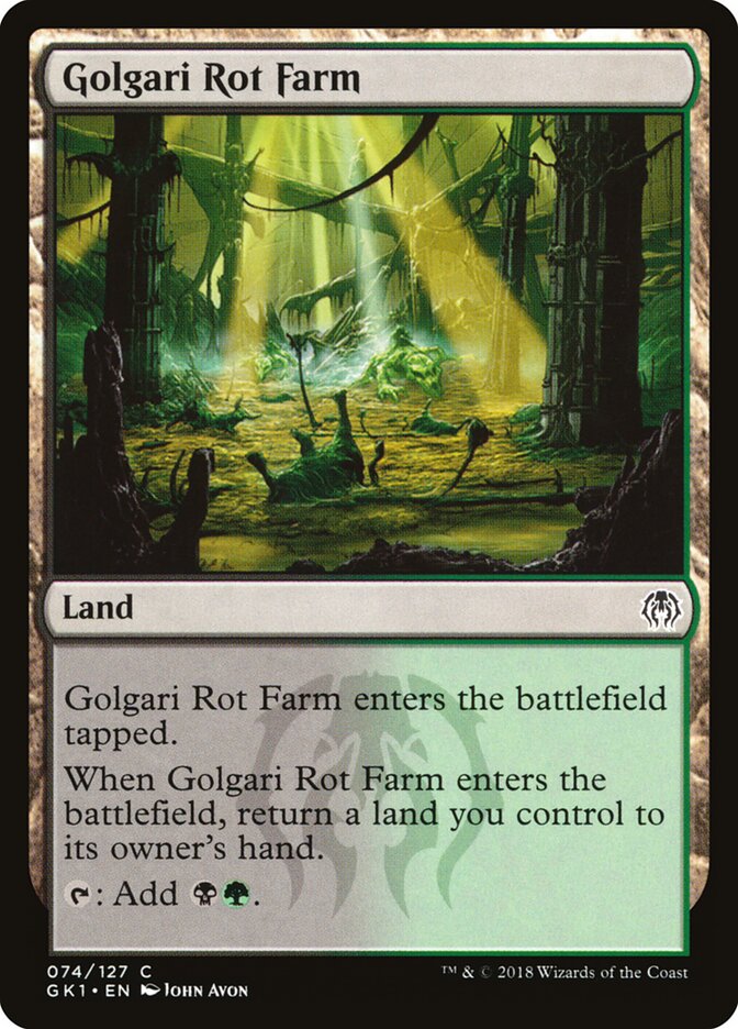 Golgari Rot Farm — GRN Guild Kit 74/127