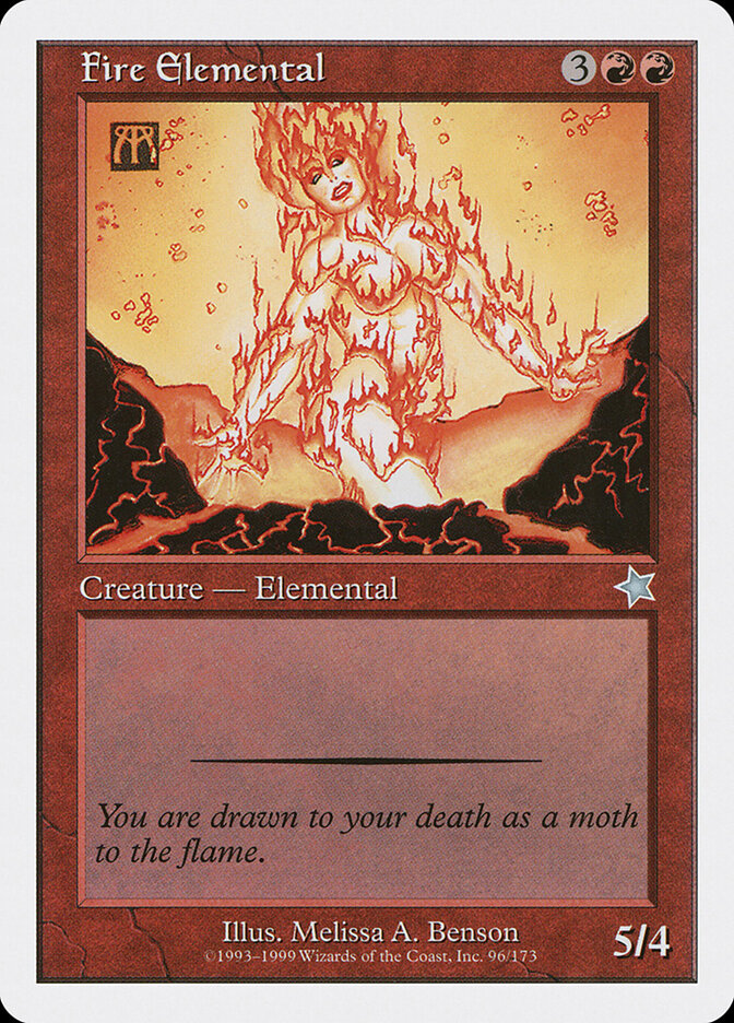Fire Elemental — Starter 1999 96/173