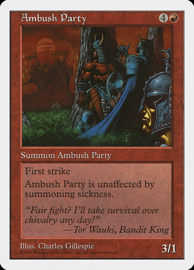 Ambush Party — Fifth Edition 208/455