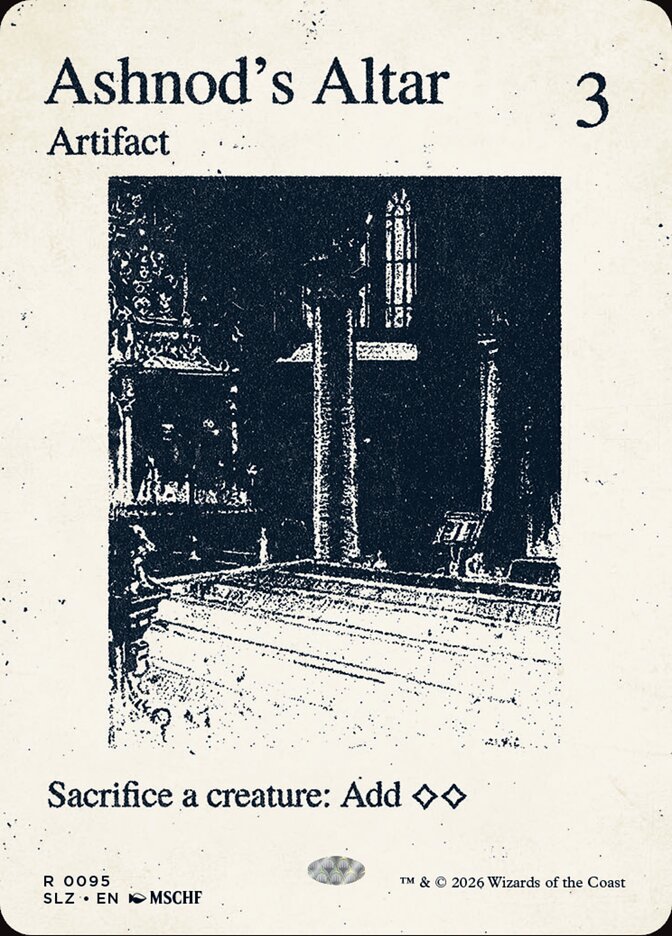 Ashnod's Altar — The Zeta Set 95/363