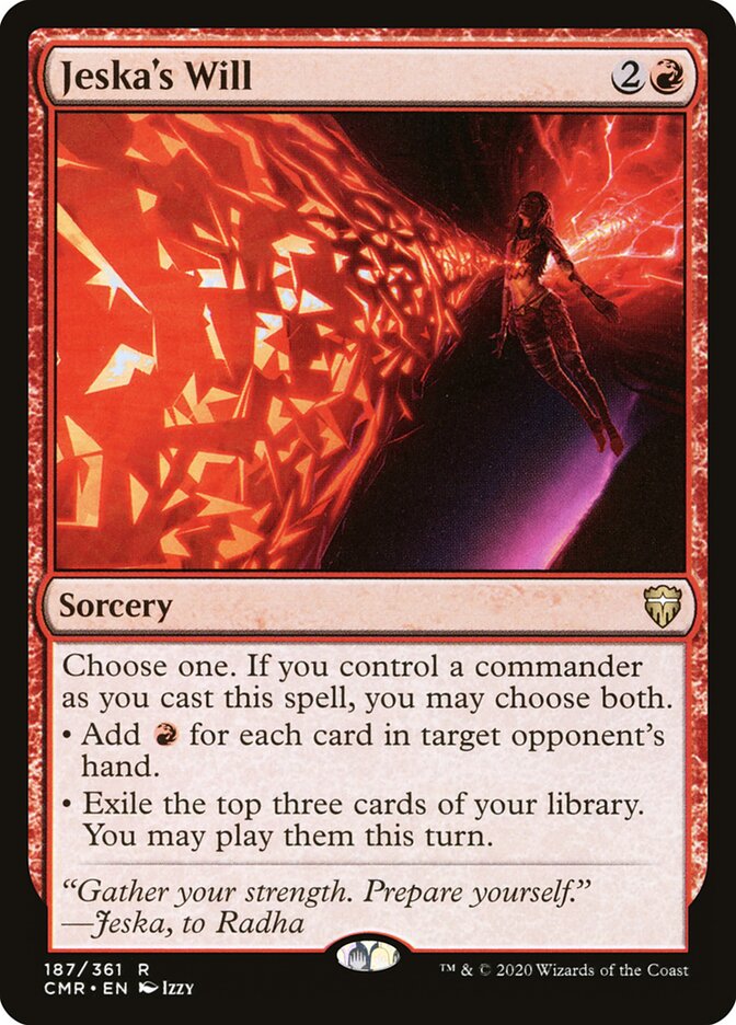 Jeska's Will — Commander Legends 187/718