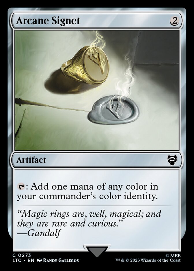 Arcane Signet — Tales of Middle-earth Commander 273/591