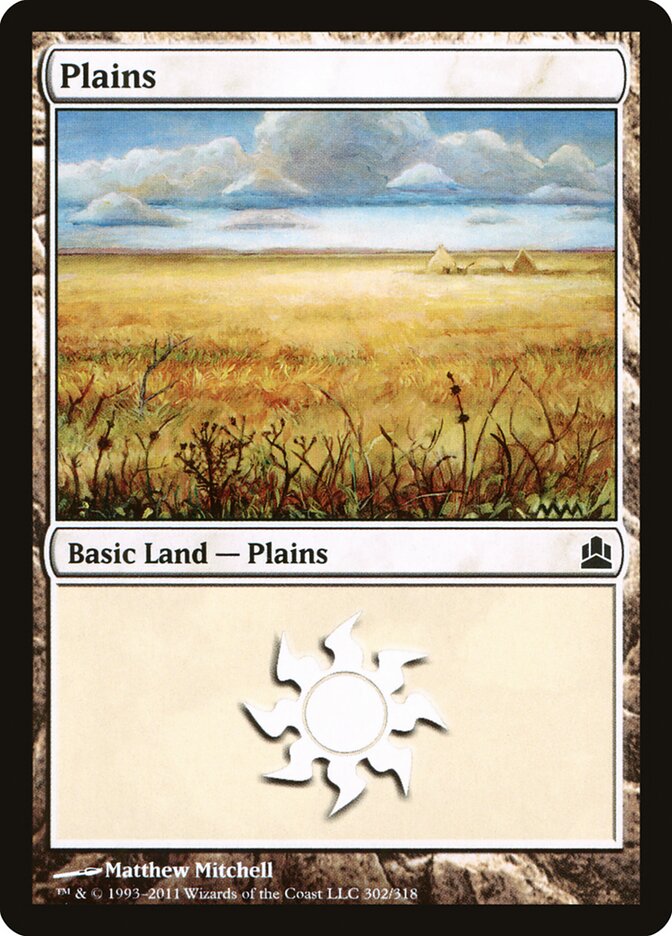 Plaine — Commander 2011 302/318
