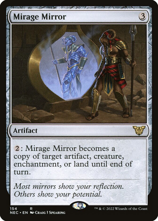Mirage miroir — Neon Dynasty Commander 154/179